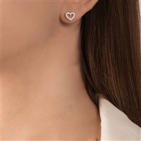 Boucles d'oreilles Mirco Visconti Femme Orecchini fantasia in Or blanc Z378/20 - Z378/20